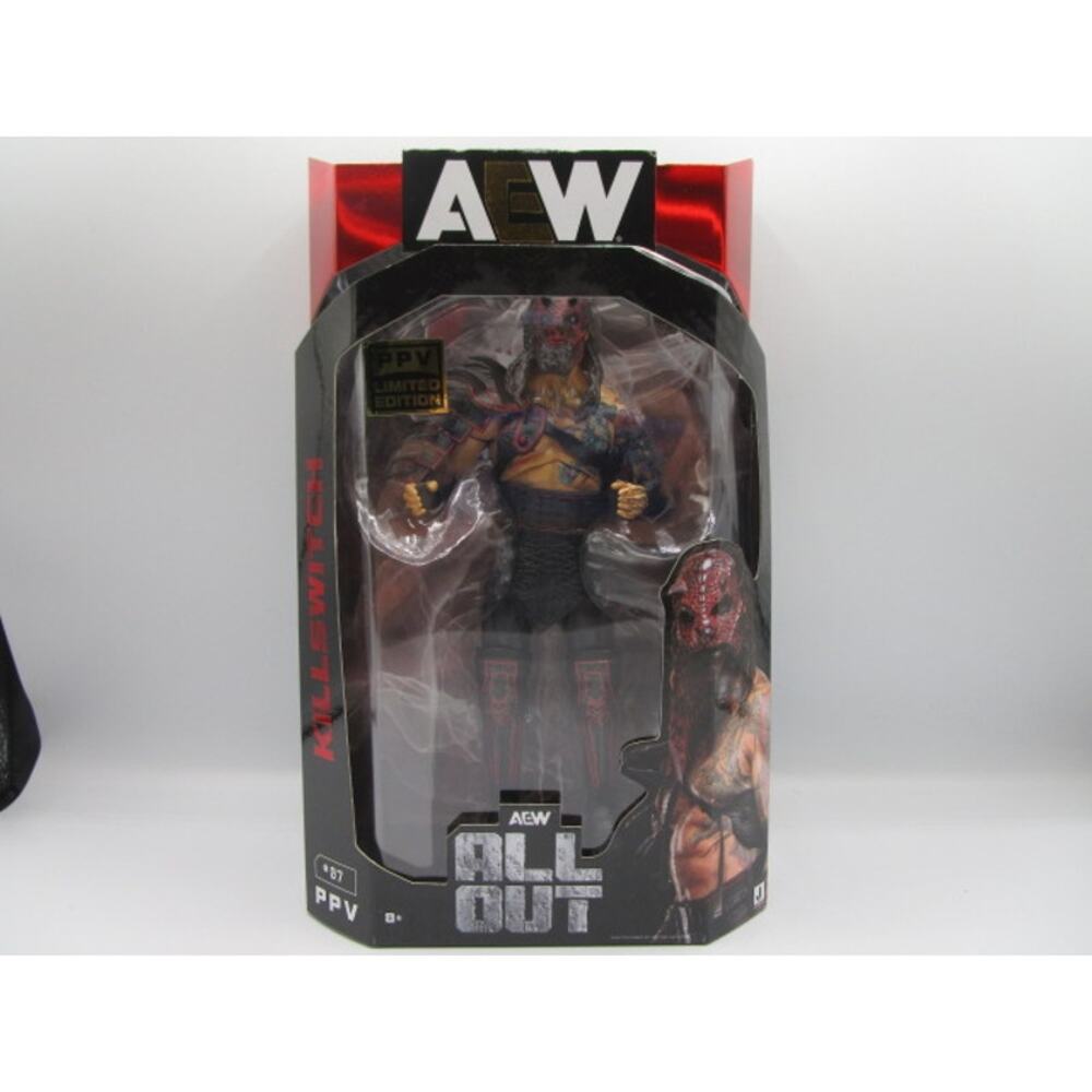 AEW PPV Limited Edition Killswitch Figure #07‎ All Out Target Exclusive